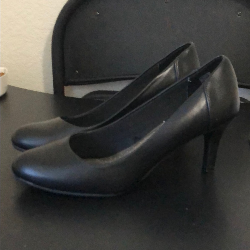 Black heels